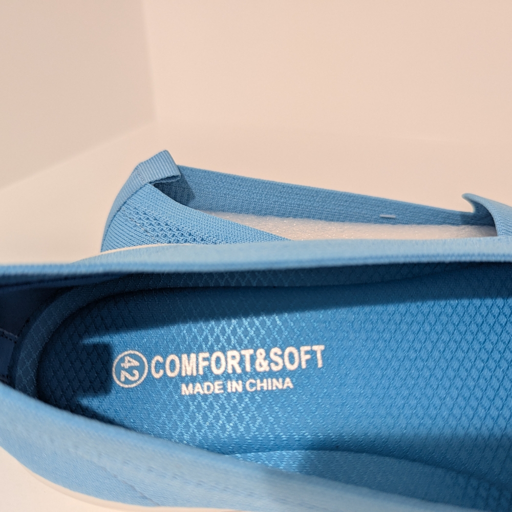 Blue Comfort & Soft Slip-On Shoes